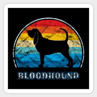 Bloodhound Vintage Design Dog Sticker